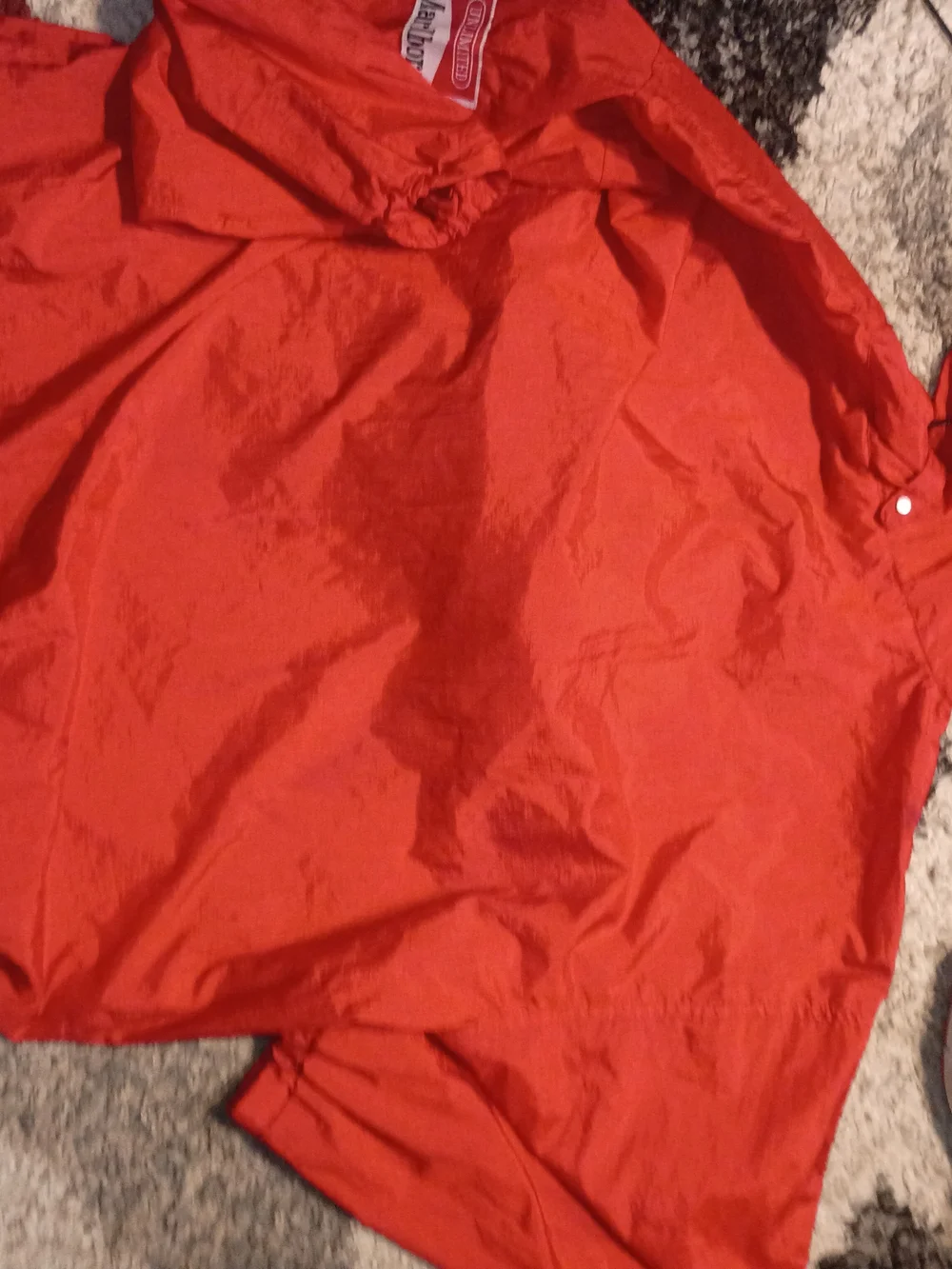 Vintage Marlboro Unlimited Red Packable Windbreaker Jacket